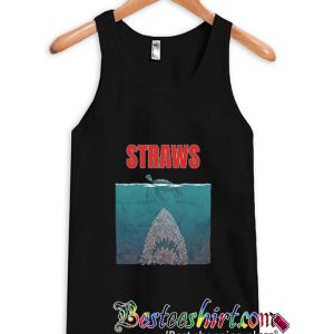 Straws Turtles Jaws Shark Tanktop (BSM)