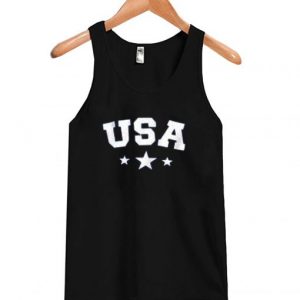 USA Star Letter Graphic Tanktop (BSM)