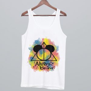 deathly hallows symbol mickey mouse head Tank Top (BSM)