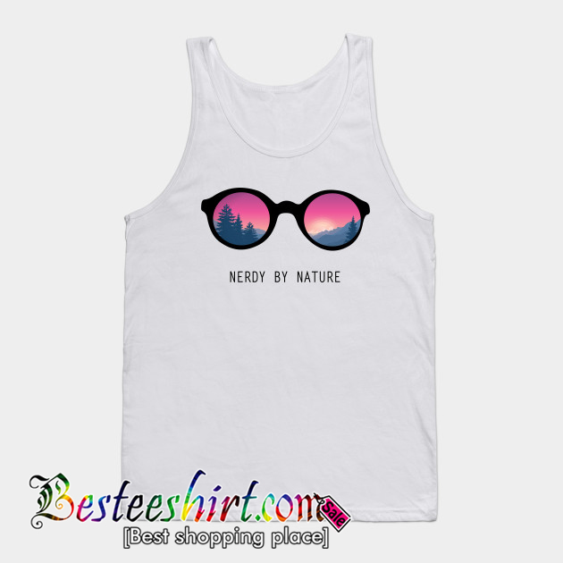 nerdy by nature sunset Tank Top (BSM)