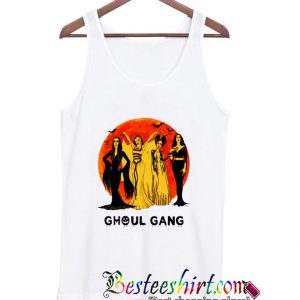 Elvira Morticia Lily Bride Ghoul Gang Halloween Tanktop (BSM)