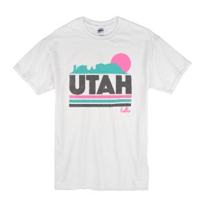 Hello Utah Too! (Adult) Oatmeal Tri-Blend T-Shirt (BSM)
