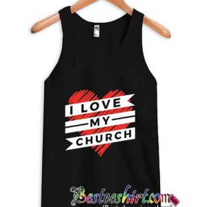 I Love My Church Tanktop (BSM)