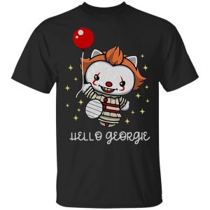 It Pennywise Cat – Hello Georgie T Shirt (BSM)