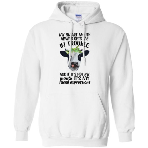 My Smart Mouth Always Gets Me In Trouble Hoodie (BSM)
