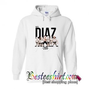 Nate Diaz Police 209 UFC Hoodie (BSM)