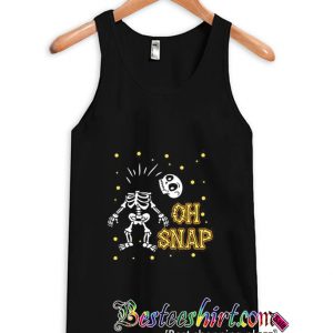 Oh Snap Skeleton Halloween Tanktop (BSM)