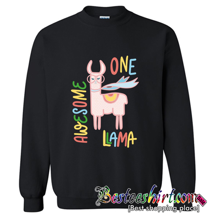 cat and jack llama sweatshirt