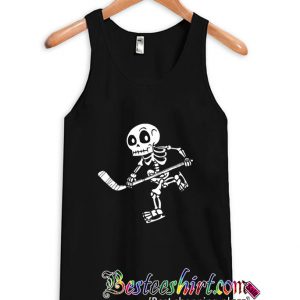 Skeleton Hockey Lovers Halloween Tanktop (BSM)