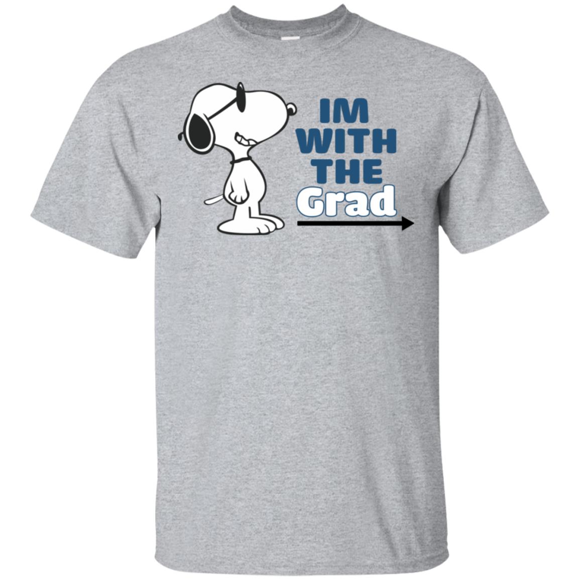 Snoopy – I’m With The Grad T Shirt (BSM)
