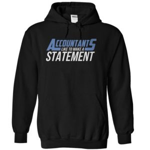 Accountants like to make a statement Hoodie (BSM)