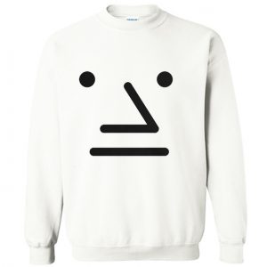Delete NPC Wojak Meme Face Sweatshirt (BSM)