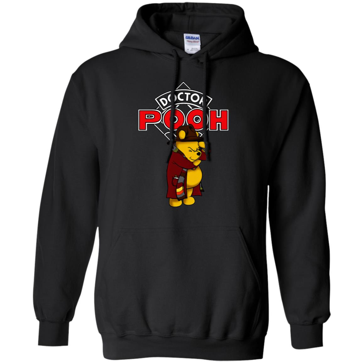 Disney Pooh Doctor Who Pullover Hoodie (BSM)