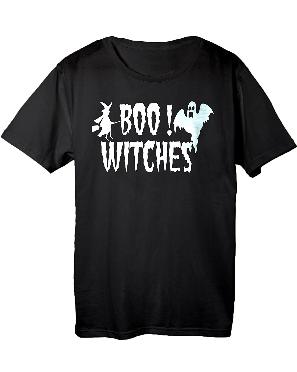 Funny Happy Halloween Boo Witches T Shirt (BSM)