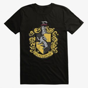 Harry Potter Hufflepuff Shield T-Shirt (BSM)