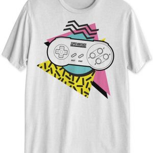 Hybrid 90 Nintendo Men Graphic T-Shirt (BSM)