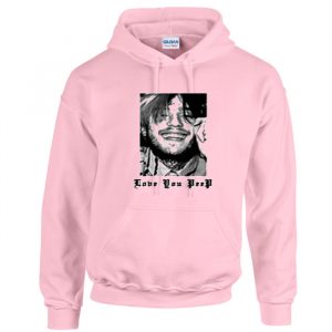 Love You Peep Pink Hoodie (BSM)