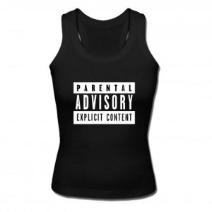 Parental advisory explıcıt content Tank Top (BSM)