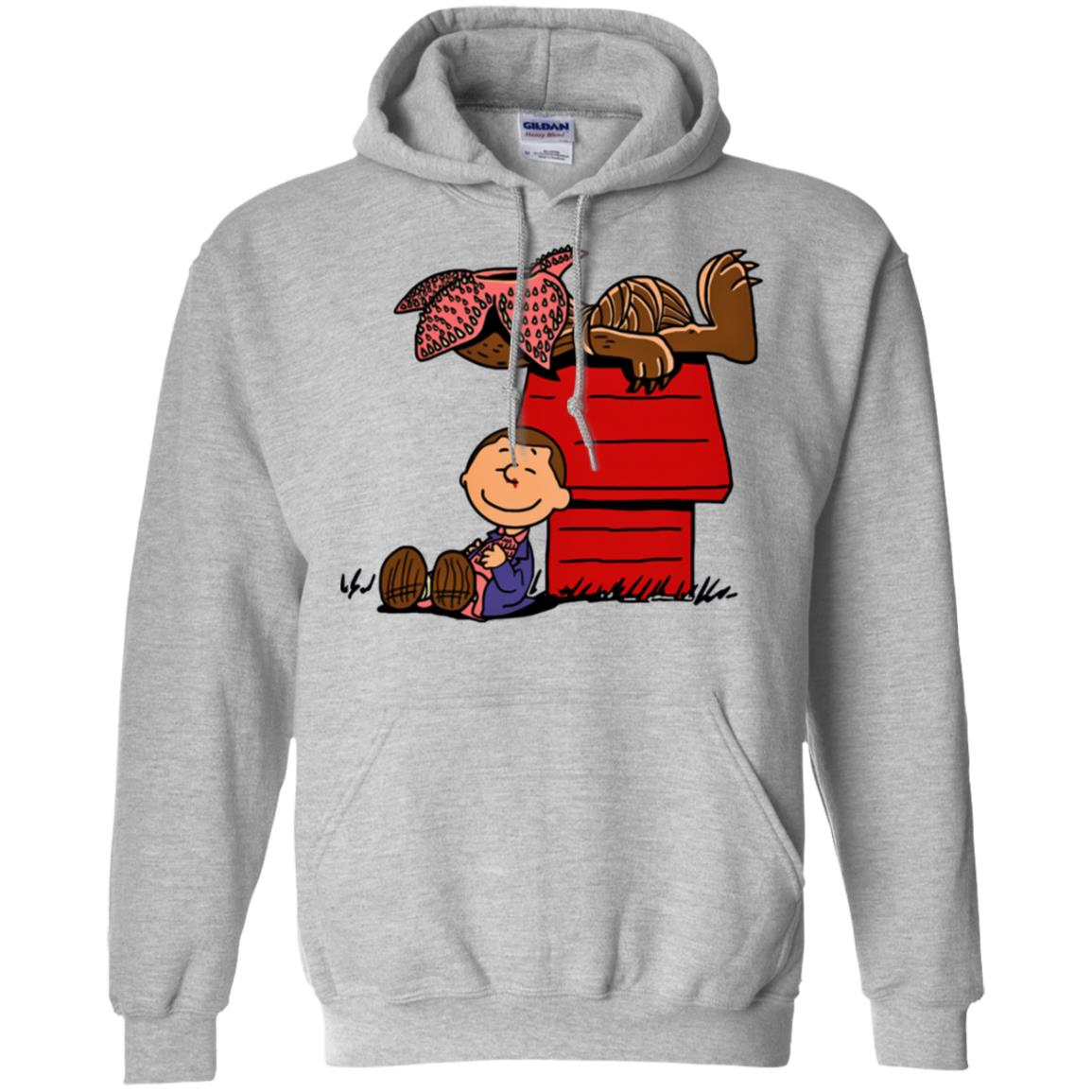 stranger things logo hoodie