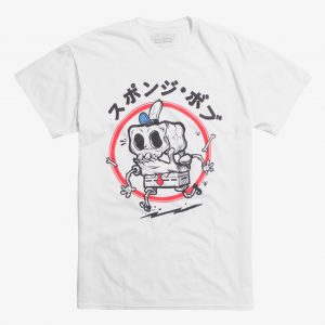 SpongeBob SquarePants Skeleton T Shirt (BSM)