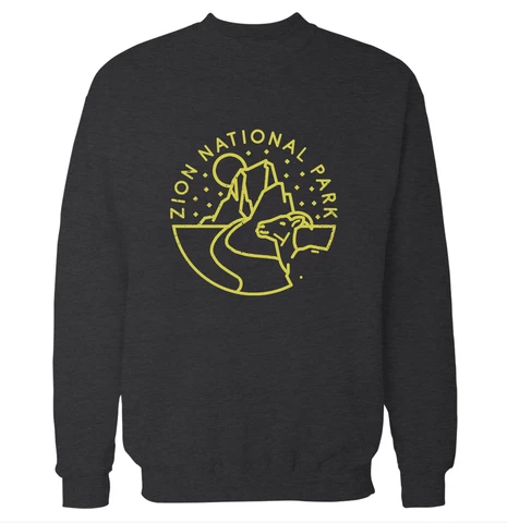 Zion, Utah Sweatshirt (BSM)