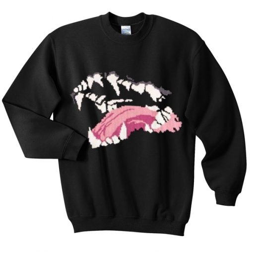 snake mouth sweatshirt (BSM)