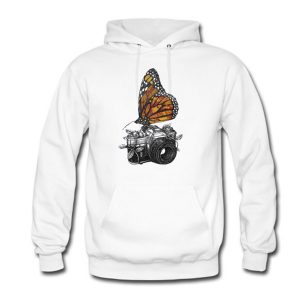 Butterfly And Camera Hoodie (BSM)