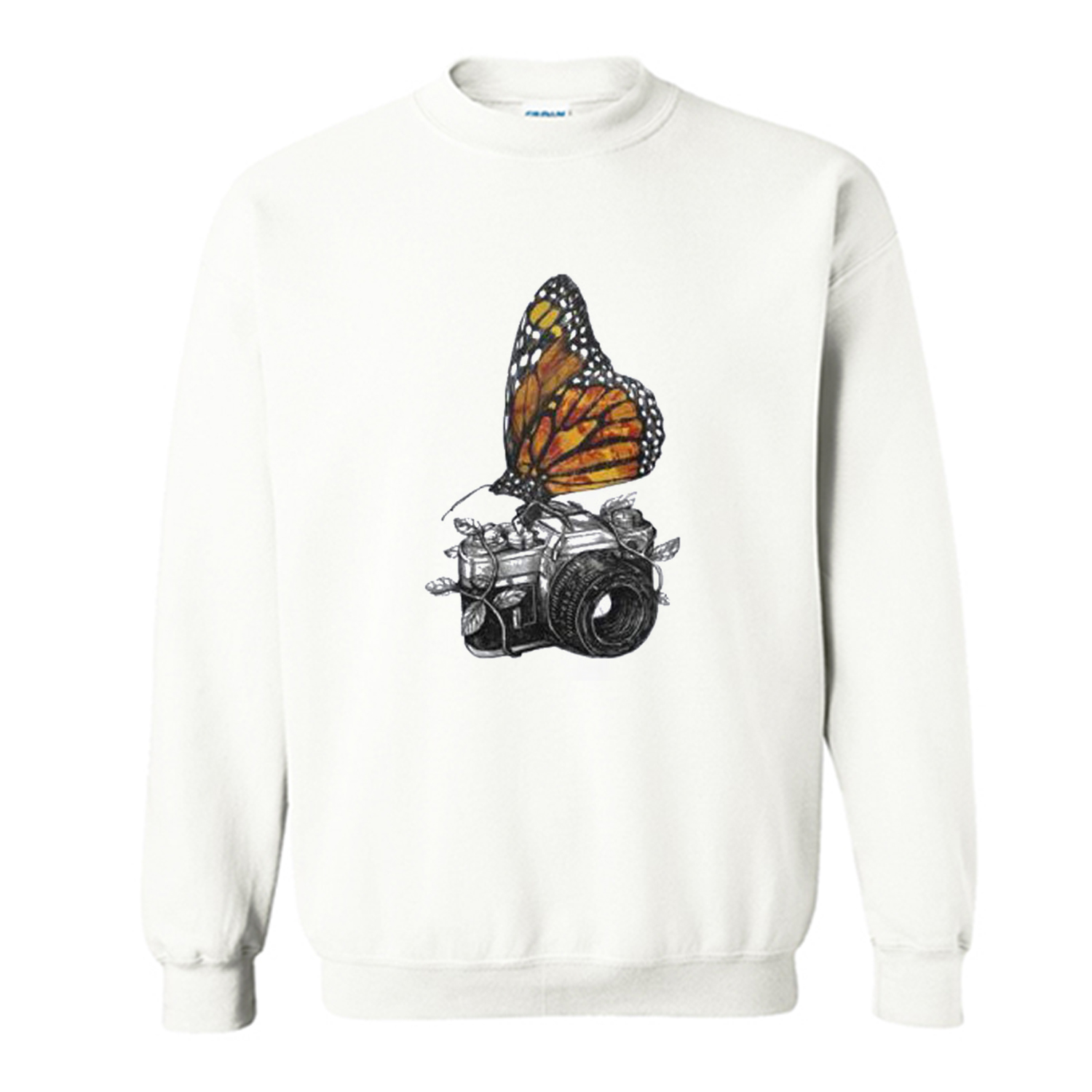 Butterfly And Camera Sweatshirt (BSM)