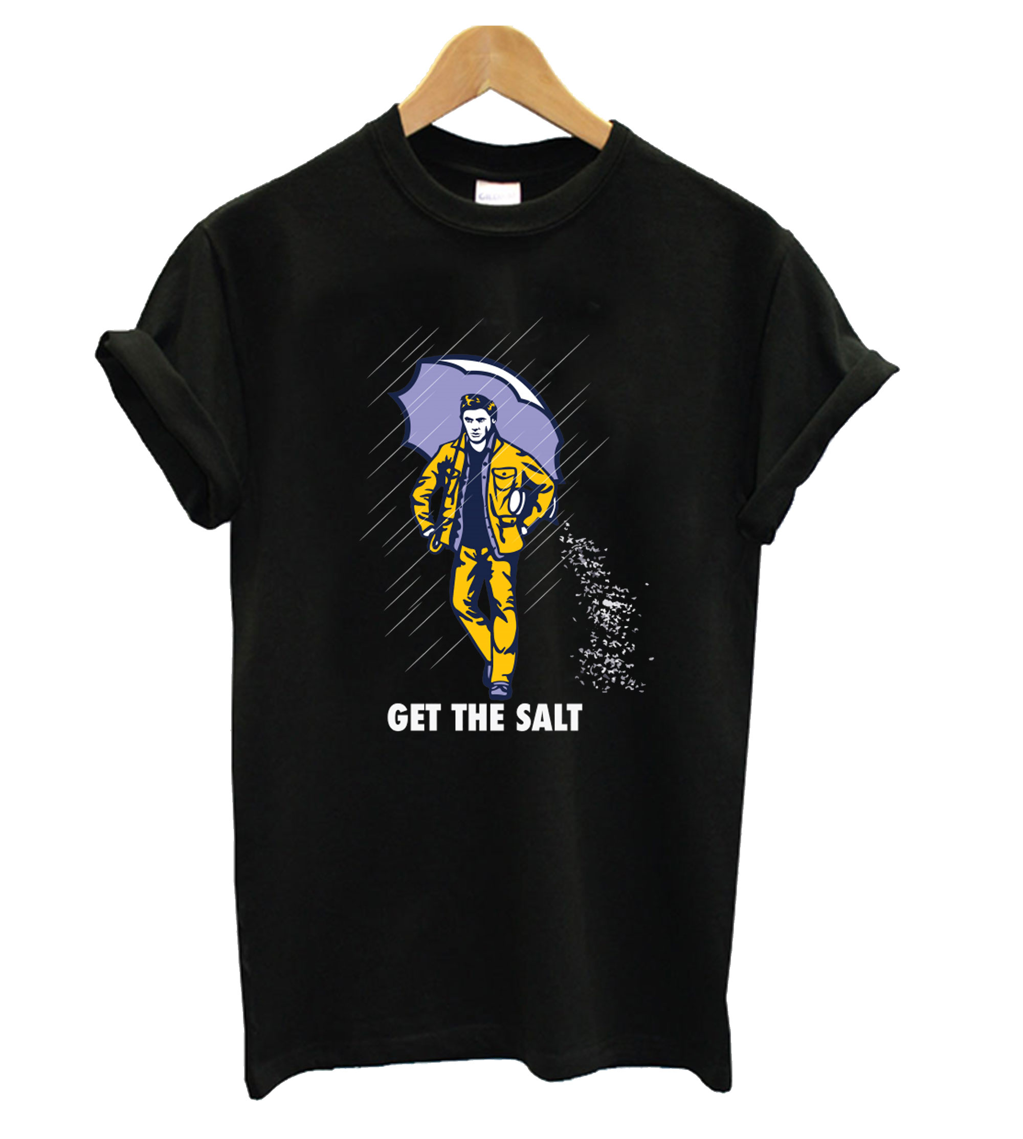 Get The Salt Dean Winchester Funny Supernatural T-Shirt (BSM)