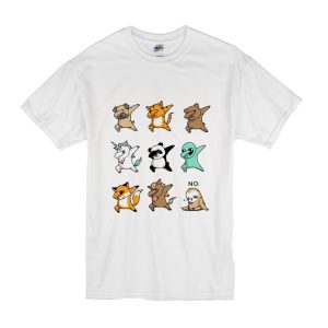 Happy Animals Dabbing T-Shirt (BSM)
