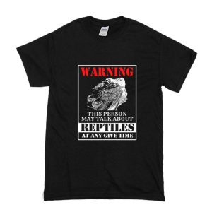 Lizard Bearded Dragon Reptile Iguana Gecko Zoo T-Shirt (BSM)