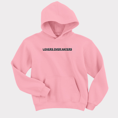 Lovers Over Haters Hoodie (BSM)