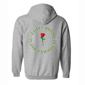 Troye Sivan Rose Hoodie Back (BSM)
