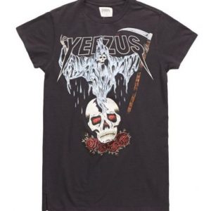 Yeezus Tour Merch Reaper Skull T Shirt (BSM)