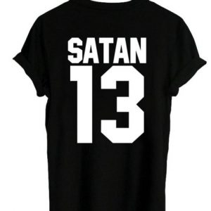 satan 13 T shirt back (BSM)