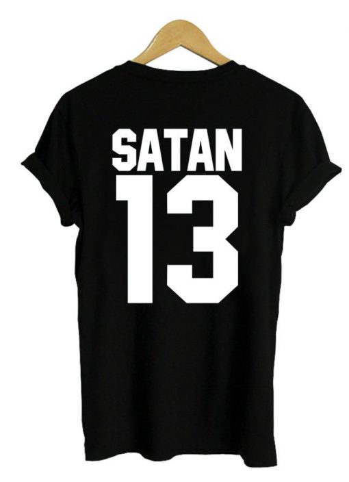 satan 13 T shirt back (BSM)