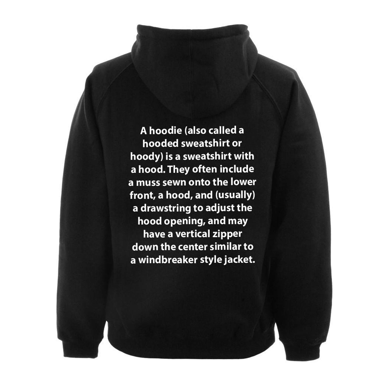 A Hoodie Hoodie Back Hoodie (BSM)