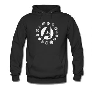 Avengers Team Logo Hoodie (BSM)