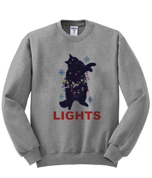 pretty lights sweatshirt