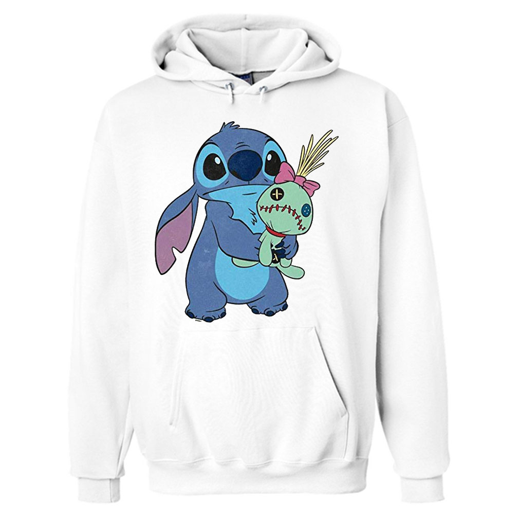 Lilo & Stitch Ohana Stitch & Scrump Girls Hoodie (BSM)