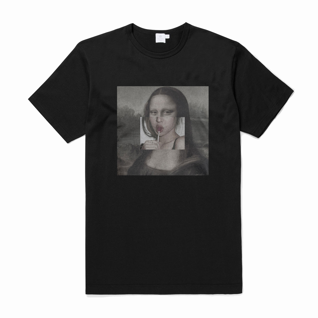 Mona Lisa Lollipop Lips T Shirt (BSM)