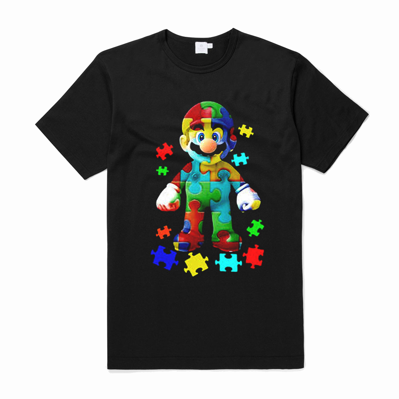 super mario autism shirt