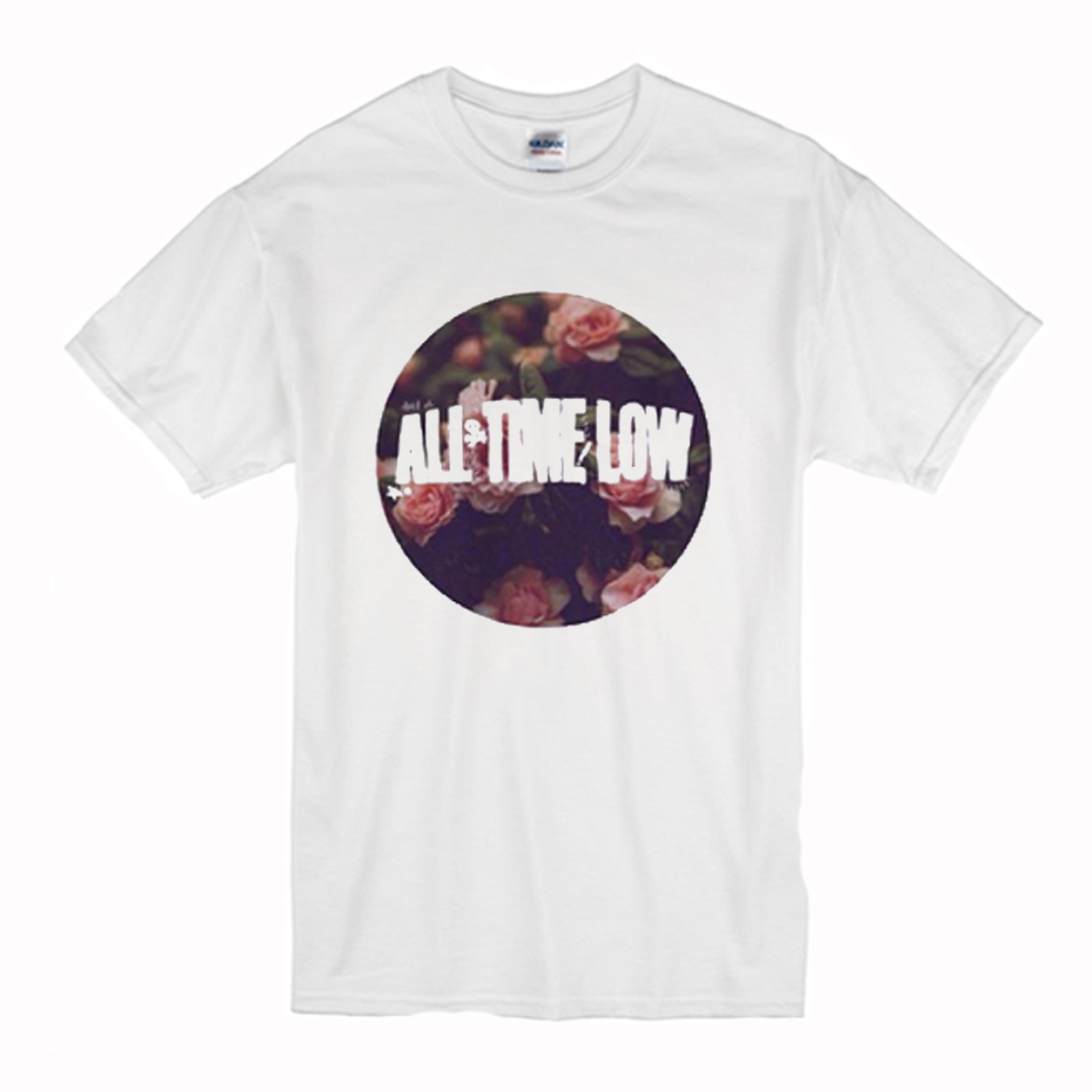 All Time Low Floral Band Merch TShirt (BSM)