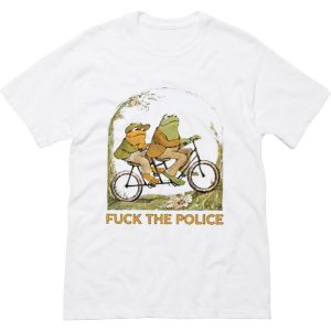 Frog And Toad Fuck The Police T-Shirt (BSM)