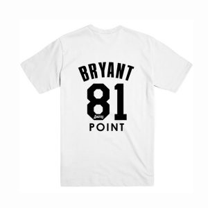 KOBE BRYANT 81 POINTS WHITE T-SHIRT BACK (BSM))