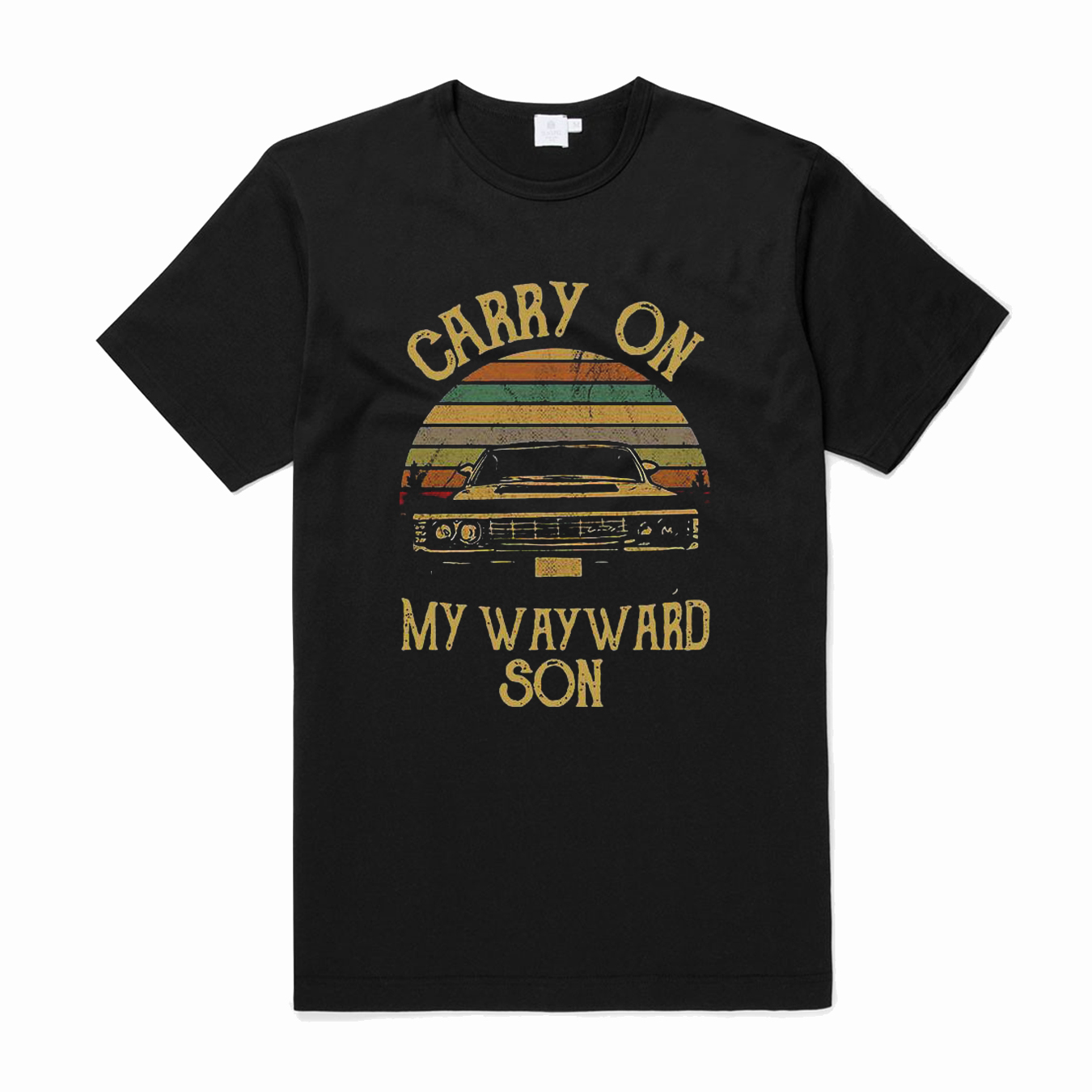 carry on my wayward son tee shirt