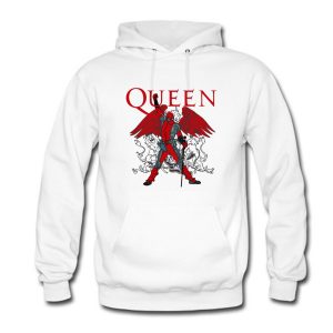 The Queen Freddie Mercury Deadpool Hoodie (BSM)
