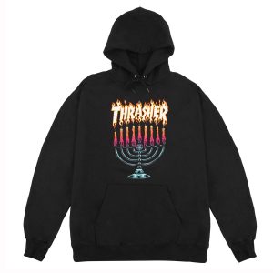 Thrasher Menorah Hoodie (BSM)