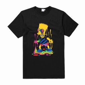 Trippy Bart Simpson T Shirt (BSM)