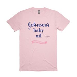 Johnson’s baby oil logo T Shirt (BSM)